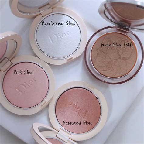 dior luminizer powder swatches|dior forever couture highlighter.